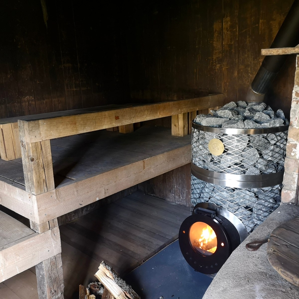 IKI-kiuas pihasaunaan