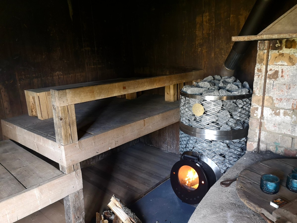 IKI-kiuas pihasaunaan